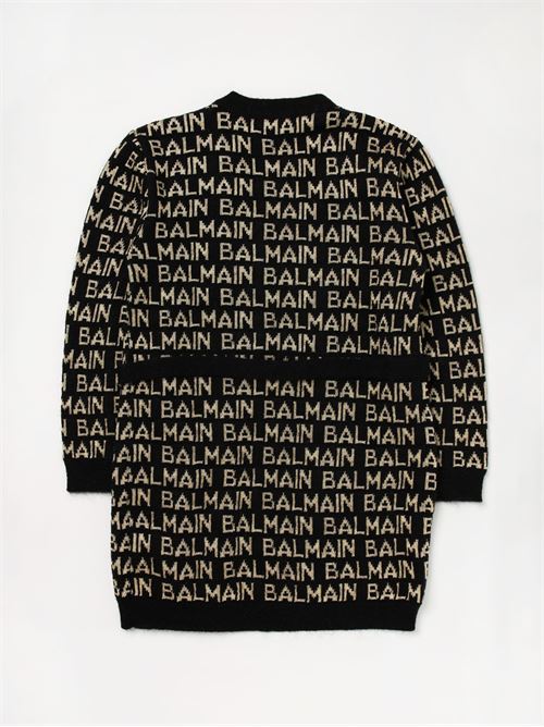 KNIT CARDIGAN BALMAIN | BT9A00 Z1849/930OR